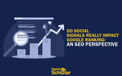 Do Social Signals Impact Google Ranking: An SEO Perspective.
