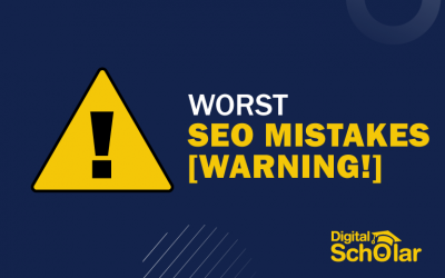 10 Worst SEO Mistakes You Need to Avoid in 2022